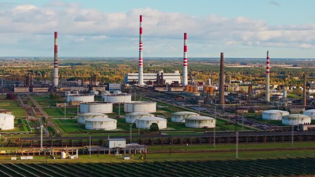 Massive refinery network highlights fuel production and industrial scale