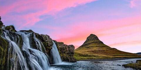 the waterfall in the mountains of the island of the most polluted towns in the north of israel