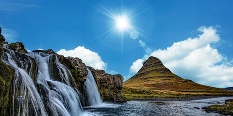 the waterfall in the mountains of the island of the most polluted towns in the north of israel