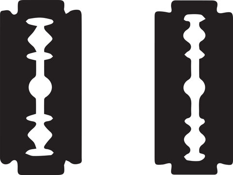 Zipper teeth pattern in black and white vector style Vector