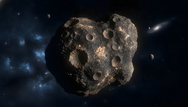 Galactic Coordinates Asteroid Location