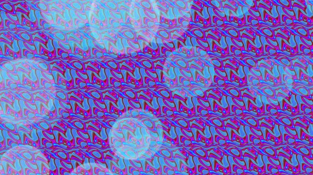 Abstract purple and blue pattern with translucent orbs dynamic psychedelic art colorful rippled background futuristic modern design element