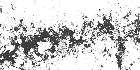 Fototapeta premium Black and White Grunge Texture with Distressed Ink Splatter and Grain for Graphic Design Background