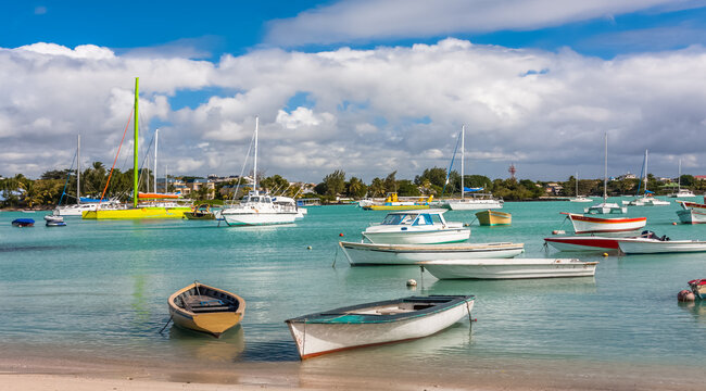Port de Grand-Baie, &icirc;le Maurice 