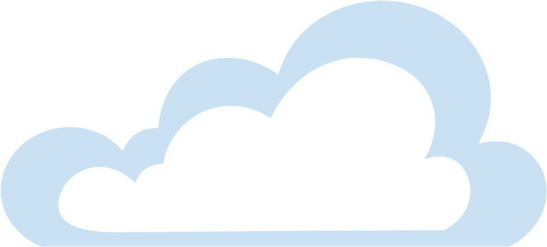 cute cloud design