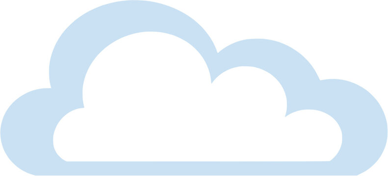 cute cloud design