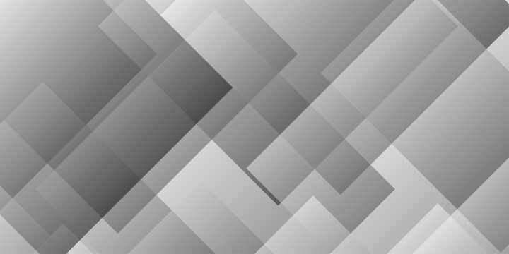 Abstract space square cube transparent paper geometric background. vector modern layer white and gray gradient material rectangle, rhombus shape web blank business template background.