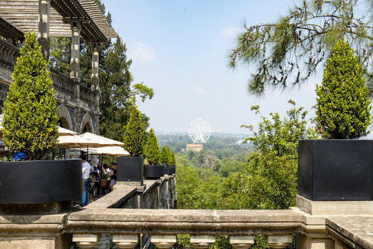 Panoramic view of Chapultepec Parck