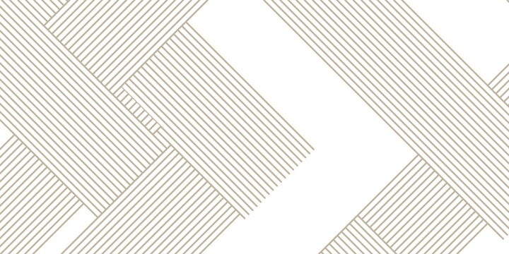 Modern geometric seamless backdrop with gold parallel stripes. Luxury linear pattern wallpaper for premium brand identity cover and vector template.
