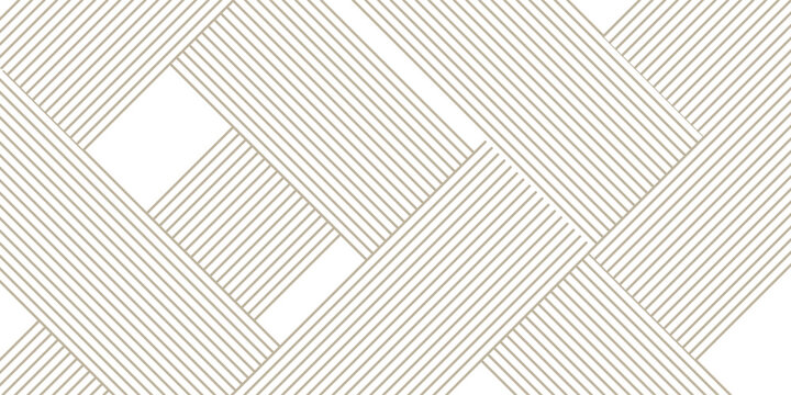 Modern geometric seamless backdrop with gold parallel stripes. Luxury linear pattern wallpaper for premium brand identity cover and vector template.