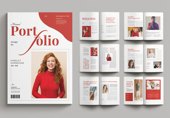 Minmal Portfolio Layout