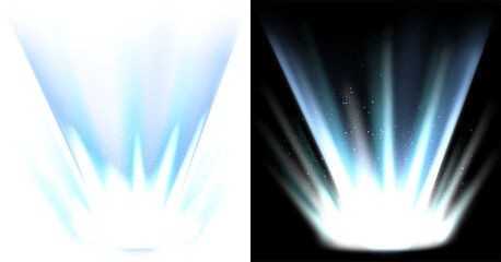 Blue Starlight Blue starlight flare with neon glow and sharp radiant beams. PNG Intense blue starlight burst with neon glow and optical lens flare  © Pngs Era