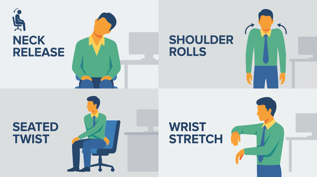 Office Break Stretching Routine Posture Reset