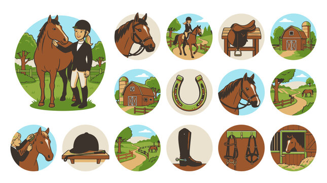 Equestrian Horse Riding Jockey Outfit.