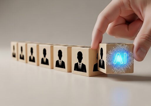 Incorporating ai into a team of human workers for business automation