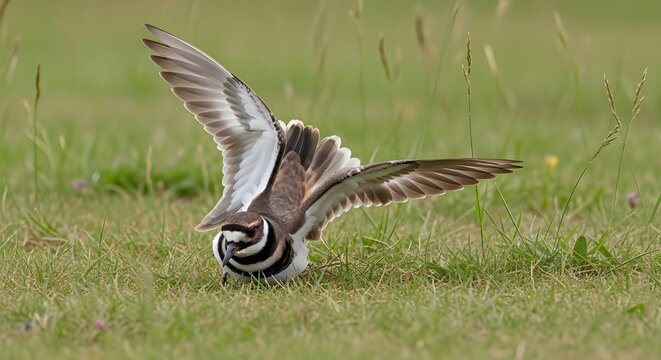 Killdeer Grassland Distress Display