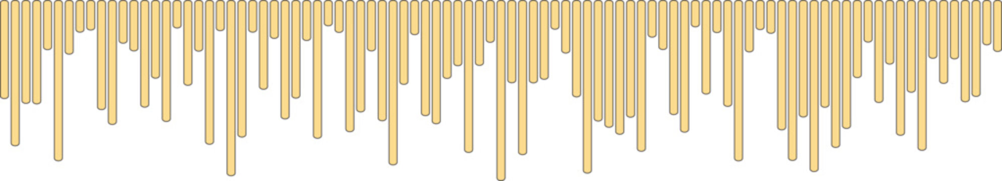 Seamless dripping slime pattern design in soft yellow color on a checkered background for creative web wallpaper.