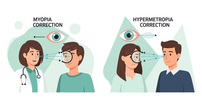 Myopia and Hypermetropia Vision Correction Explained by Doctor