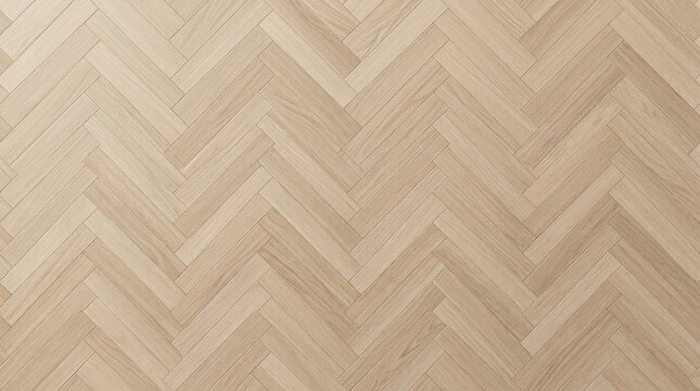 Light Oak Herringbone Parquet Flooring, Natural Wood Texture, Modern Interior Design Element, Seamless Pattern Background for Architectural Visuals