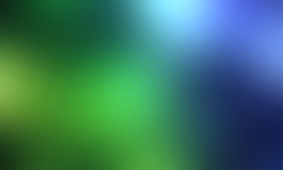 Fototapeta premium Green blue gradient smooth blur abstract background