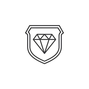 Black and white diamond shape with triangular pattern icon.