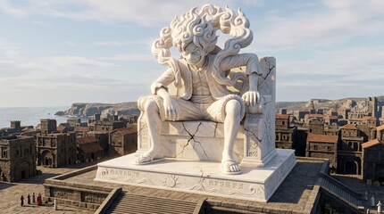 Obraz premium gargoyle on notre dame cathedral