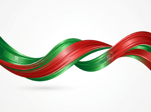 Abstract colorful wave vector background with flowing rainbow curved lines design banner style wallpaper decoration