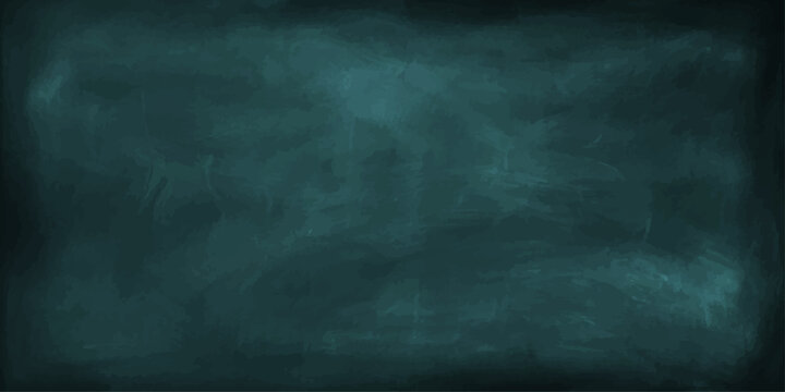 A dark, textured chalkboard with faint traces of chalk dust, ready for new ideas and learning.