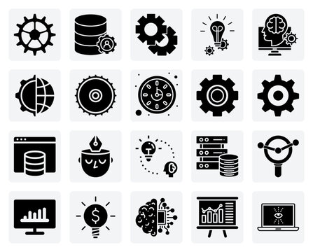 Complex Systems And Inner Workings &ndash; Layered Cogs And Gears For Illustrating Intricate Processes And Data Structures