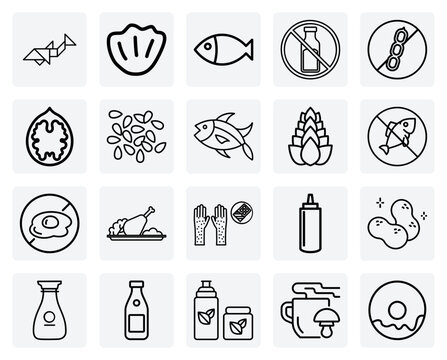 Guide To Major Food Allergens &ndash; Identifying Common Sensitivities For Safe Eating And Nutritional Planning.