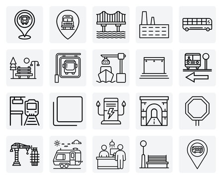 City Transit And Industrial Production &ndash; Public Transport Hubs And Manufacturing Facilities For Urban Development Projects