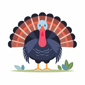 Cartoon Turkey Illustration