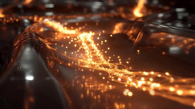 Glowing Quantum Entanglement Keys for Secure Communication
