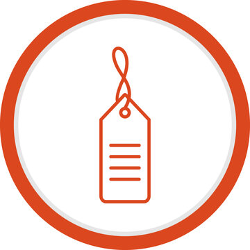 Unique Sale Tag Vector Icon