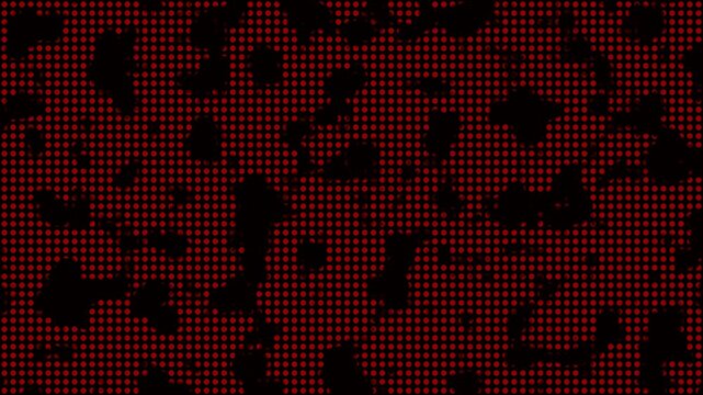 Stop Motion Blood Spatter Horror Ink Animation