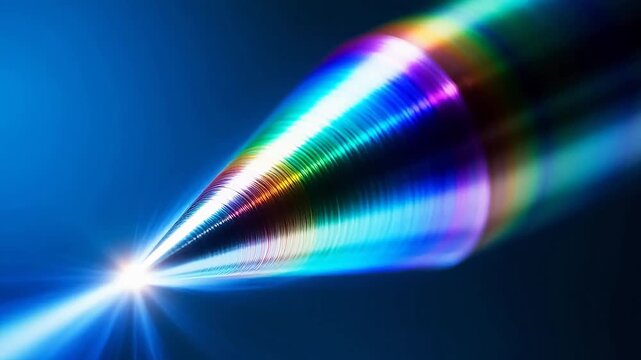 Molecular Nanotip: Vibrating Field on Metal Surface
