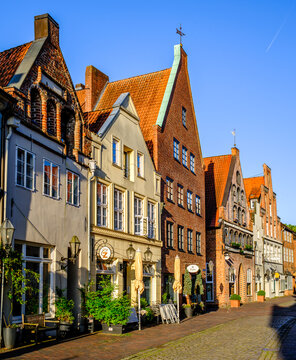 Lueneburg, Germany - May 30: historic buildings at the famous old town of Lueneburg (L&uuml;neburg) on May 30, 2026