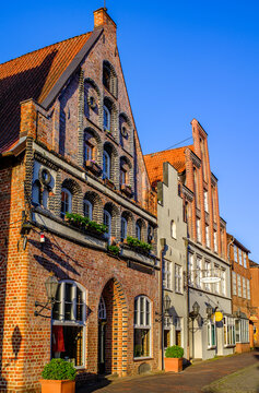Lueneburg, Germany - May 30: historic buildings at the famous old town of Lueneburg (L&uuml;neburg) on May 30, 2026