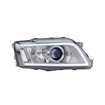 Modern Car Headlight with LED DRL
