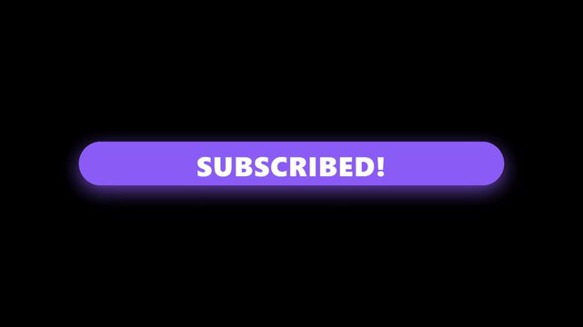 Subscribe Material CTA Button UI Tech Interface Animation