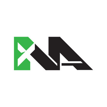 Modern Monogram Letter NXA Logo