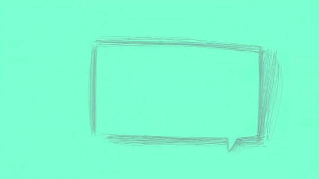 Minimal mint abstract background with soft brushstroke
