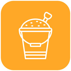 Sand Bucket Icon © Artify IT Solutions