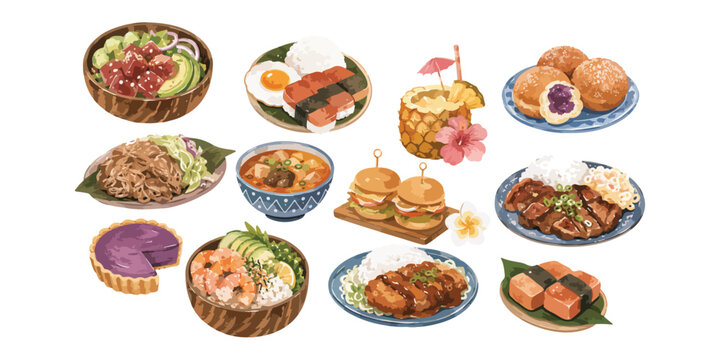 Hawaiian Menu Images – Browse 11,845 Stock Photos, Vectors, and