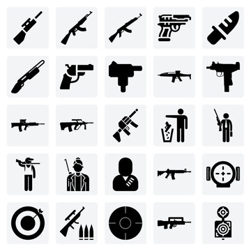 Combat Weapons And Armament &ndash; Assault Rifles, Shotguns, And Submachine Guns For Military And Law Enforcement Concepts