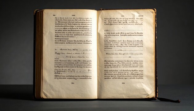 Opened ancient vellum codex revealing beautifully preserved uncial script on aged pages
