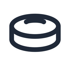 Sushi line icon, japanese food outline symbol © LuckyStride