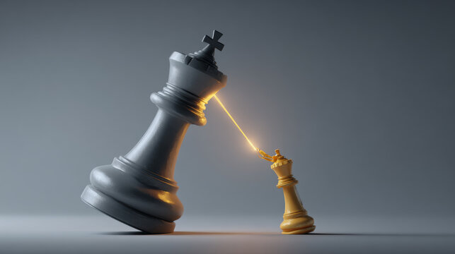 The game of small power overcoming great authority