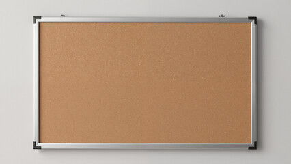 Fototapeta premium Empty Cork Bulletin Board