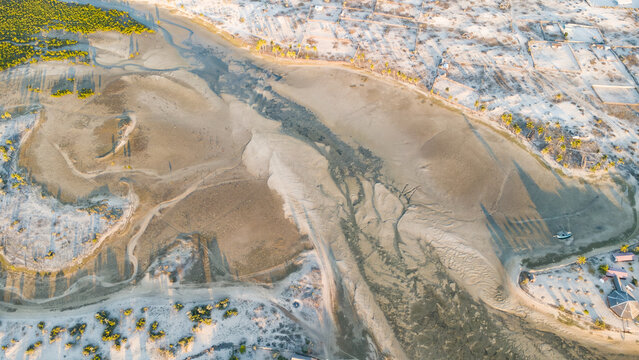 Travel landscape in Morondava, Menabe, Madagascar